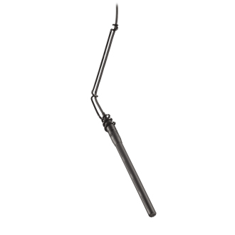 U853RU MINIATURE UNILINE CONDENSER HANGING MICROPHONE, 90° ACCEPTANCE ANGLE, 25.0'(7.6M), CABLE TERMINATED